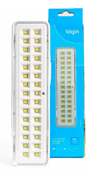 Luminária de Emergência Elgin 30 LED