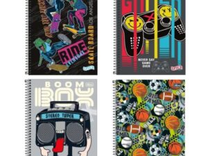 Caderno Universitário Spice Masc 1 Mat/80 Folhas - Tilibra