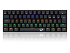 Teclado Gamer Mecânico Compacto Redragon Lakshmi Rainbow K606R Switch Blue